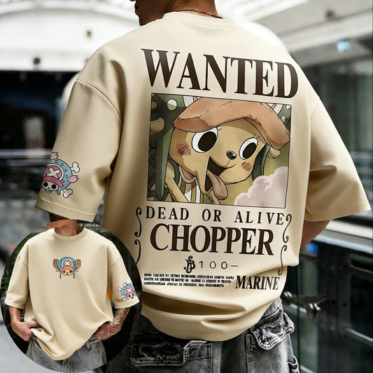 ONE PIECE Anime Chopper Joint Cotton T-shirt Summer