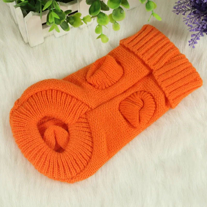 Dog Winter Clothes Knitted Pet Clothes Pet Sweater