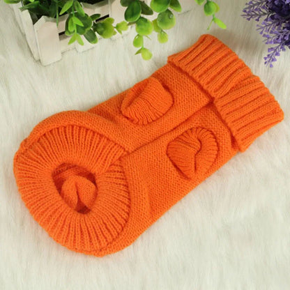 Dog Winter Clothes Knitted Pet Clothes Pet Sweater
