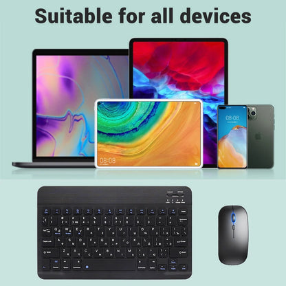 Ultra-Slim Bluetooth-compatible Keyboard Portable Mini Wireless