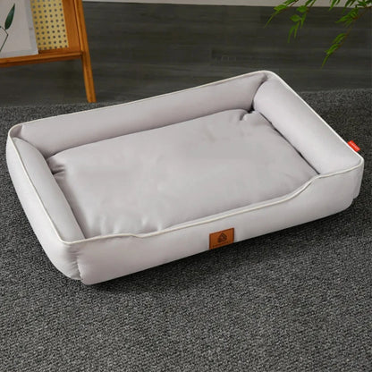 Four Season Square Dog Bed for Large Dog Mattress Bite-resistant Cat Bed