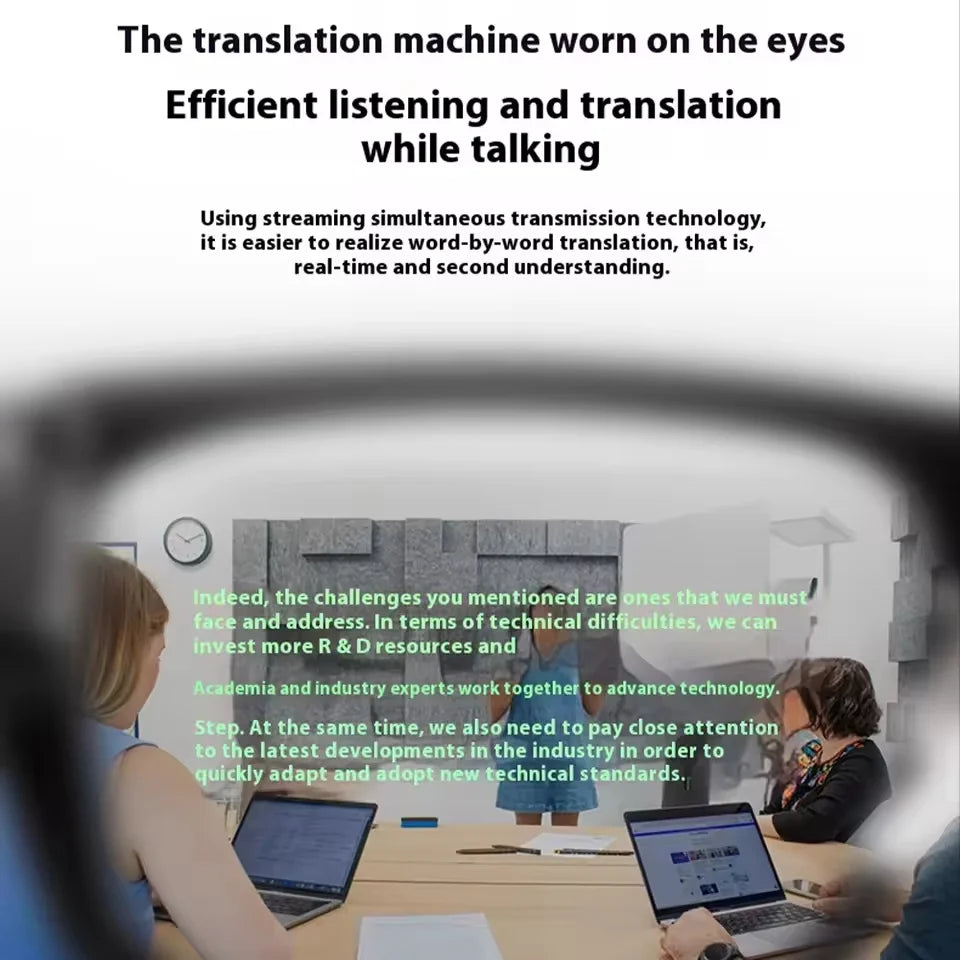 INMO Go2 Smart AR Translation Glasses Wireless AI Assistant