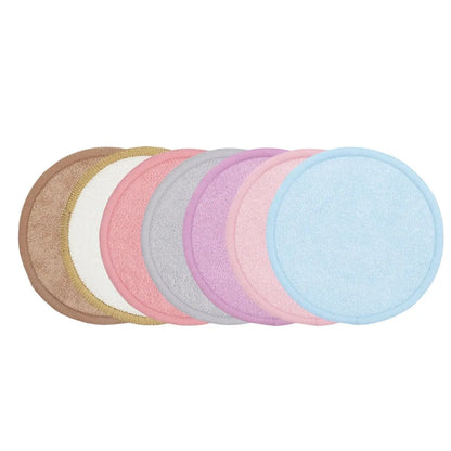 Bamboo Fiber Makeup Remover Pads Face Cleanser