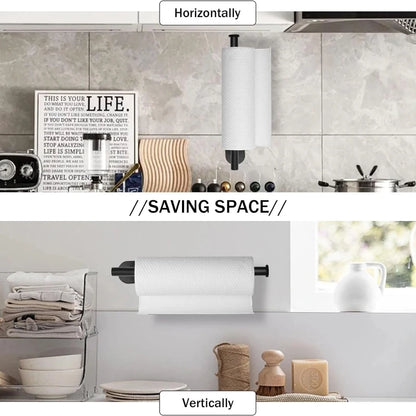 Adhesive Toilet Paper Holder Stainless Steel Wall Mount
