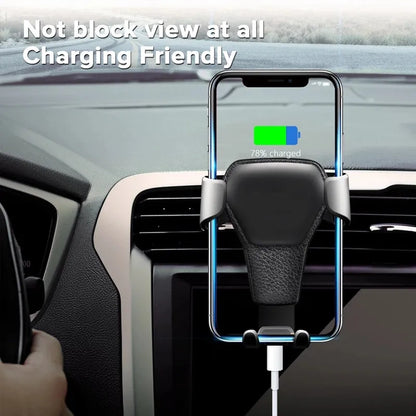 Gravity Car Phone Holder Air Vent Clip Mount Mobile Cell Phone Stand