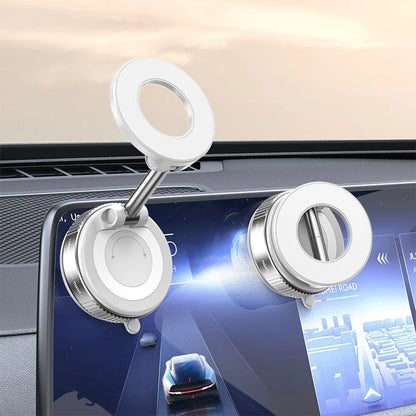 Magnetic Car Phone Holder 360D egree Rotation Vacuum Adsorption
