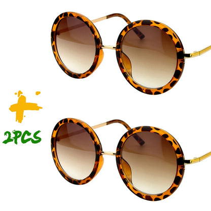 Sunglasses Women Men Round New Luxury Brand Design