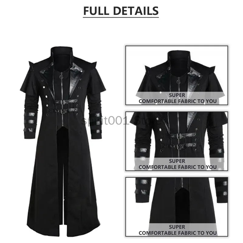 Vintage Halloween Medieval Steampunk Assassin Elves Pirate
