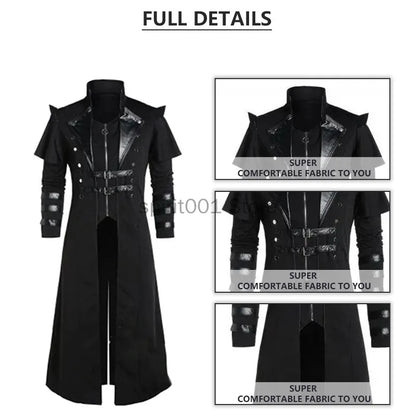 Vintage Halloween Medieval Steampunk Assassin Elves Pirate