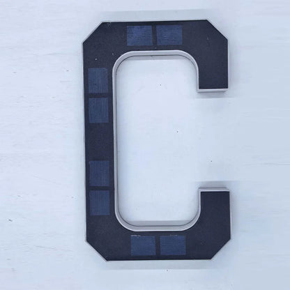 LED Solar House Number Light Waterproof Address Plate