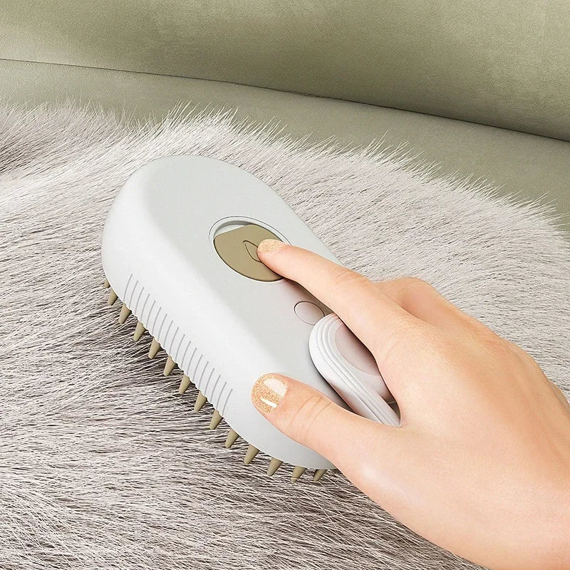 3 in 1 Pet Brush Cat Steam Brush Comb Dog Brush Electric Spray