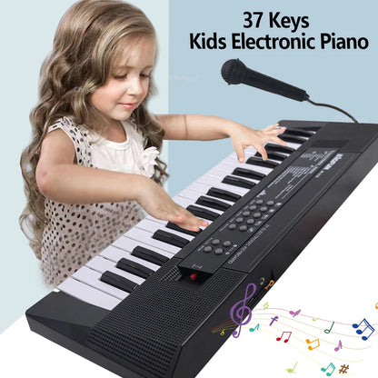 37 Keys Electronic Piano Keyboards with Microphone