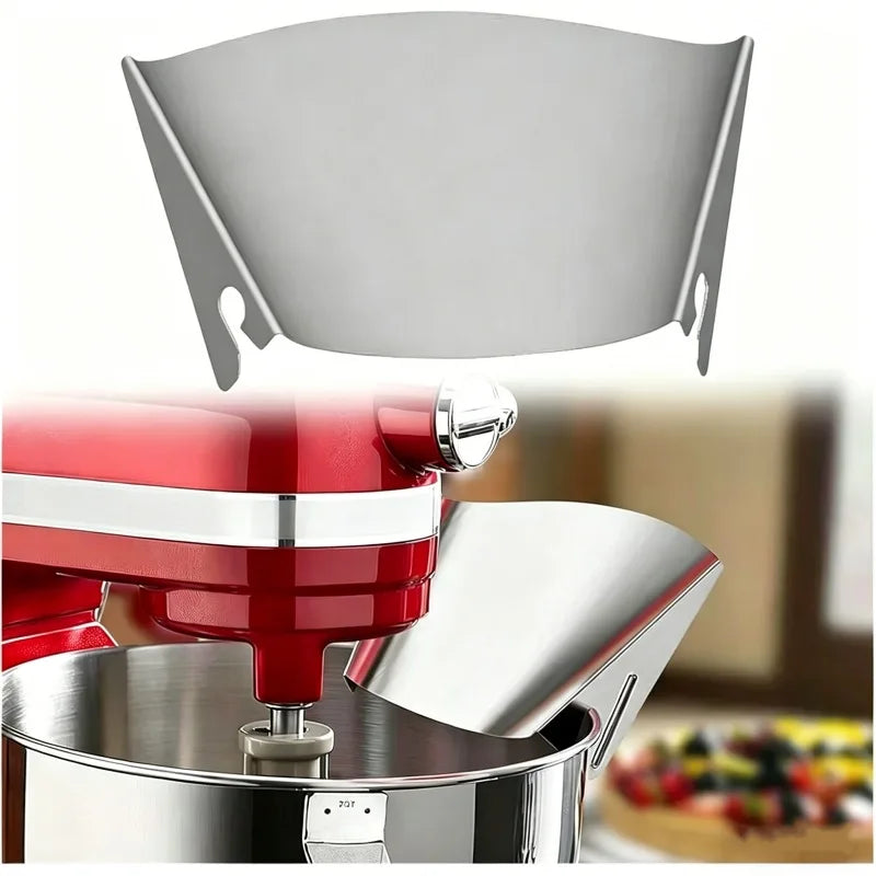 Stainless Steel Pouring Chute Spout Accessory Pouring Shield