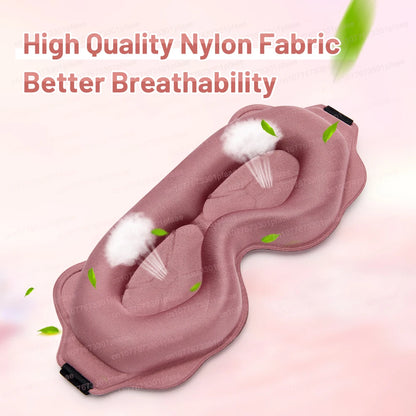 3D Sleep Mask Sleeping Aid Blindfold Block Out Light