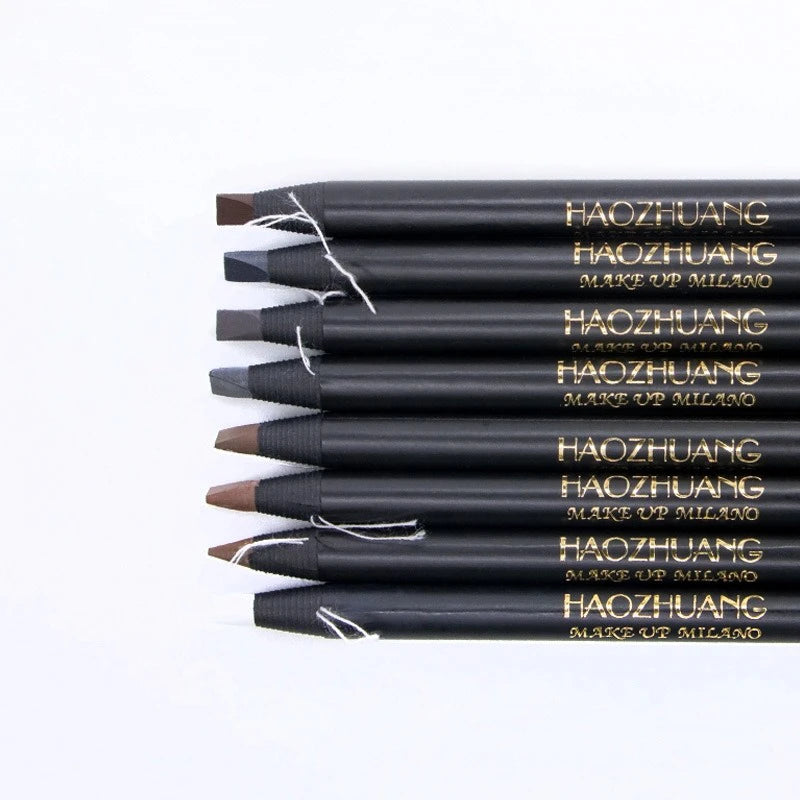 Pull Eyebrow Pencil Black Makeup High Quality Wild Line