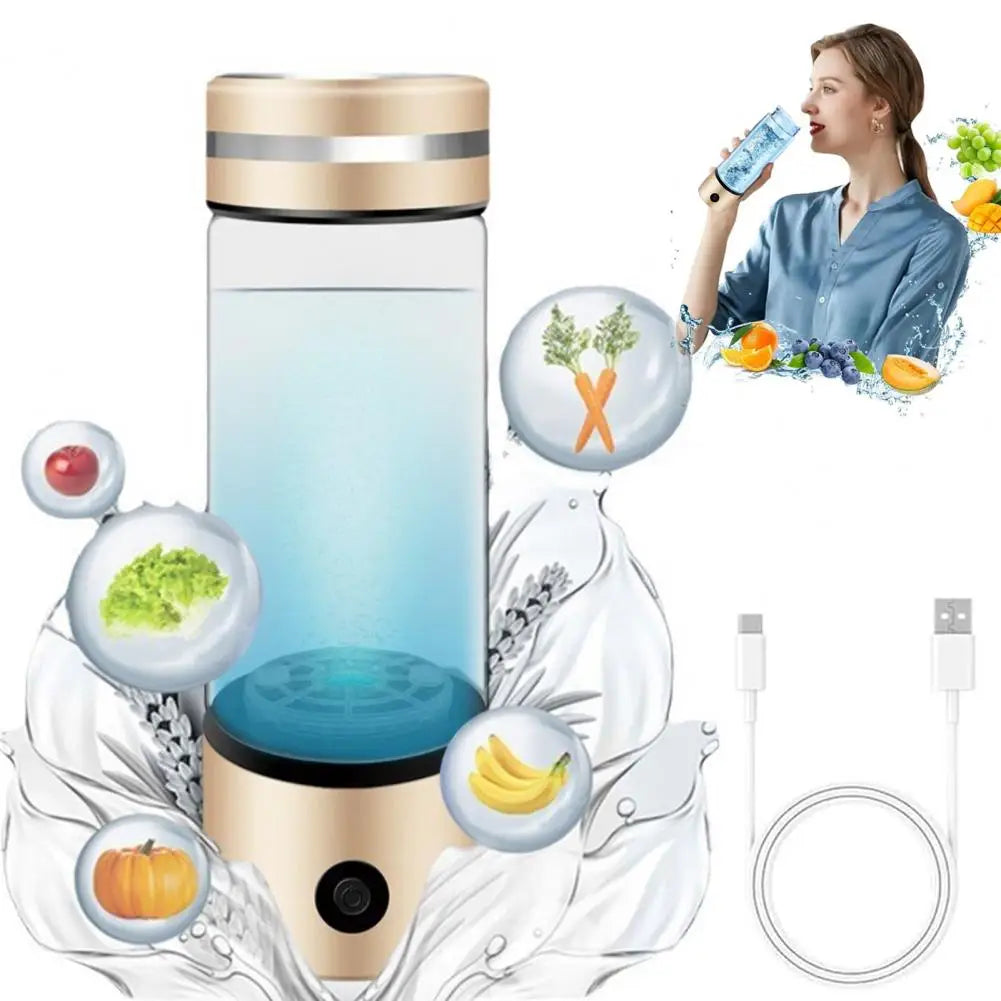 Hydrogen Water Bottle Generator Electrolysis Machine