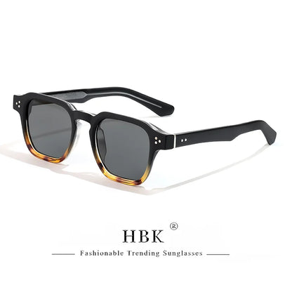 HBK Fashion Punk Sunglasses for men Classic Square