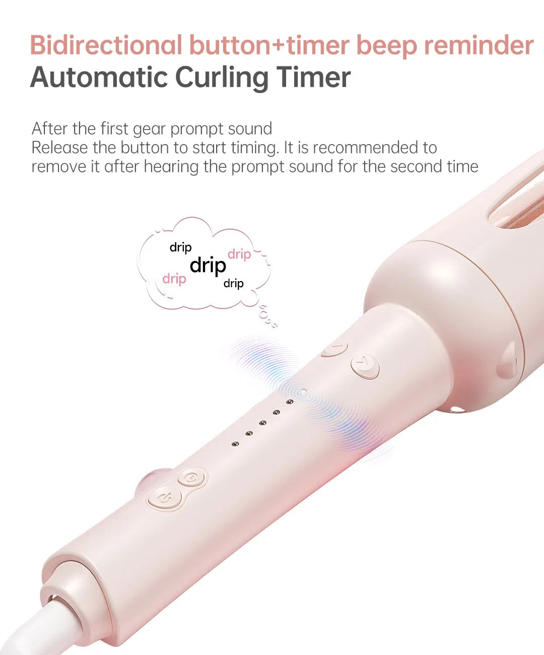 Auto Curling Iron Professional 3 Speed Rotary Hair Curler