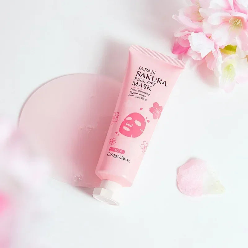 Cherry Blossom Peel Off Mask ,Hydrating & Deep Cleansing