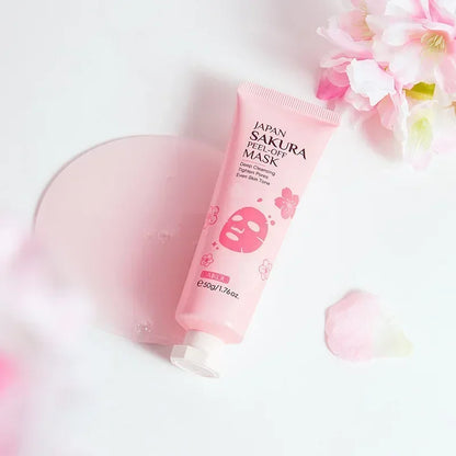 Cherry Blossom Peel Off Mask ,Hydrating & Deep Cleansing