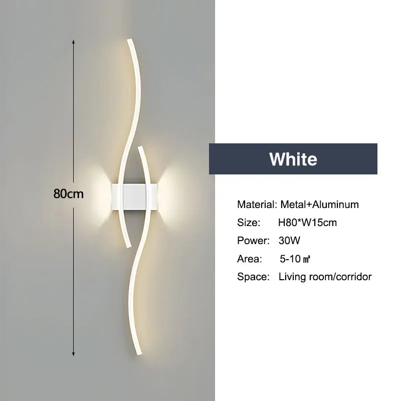 Minimalist Bedroom LED Wall Lamps Decor Wall Lights