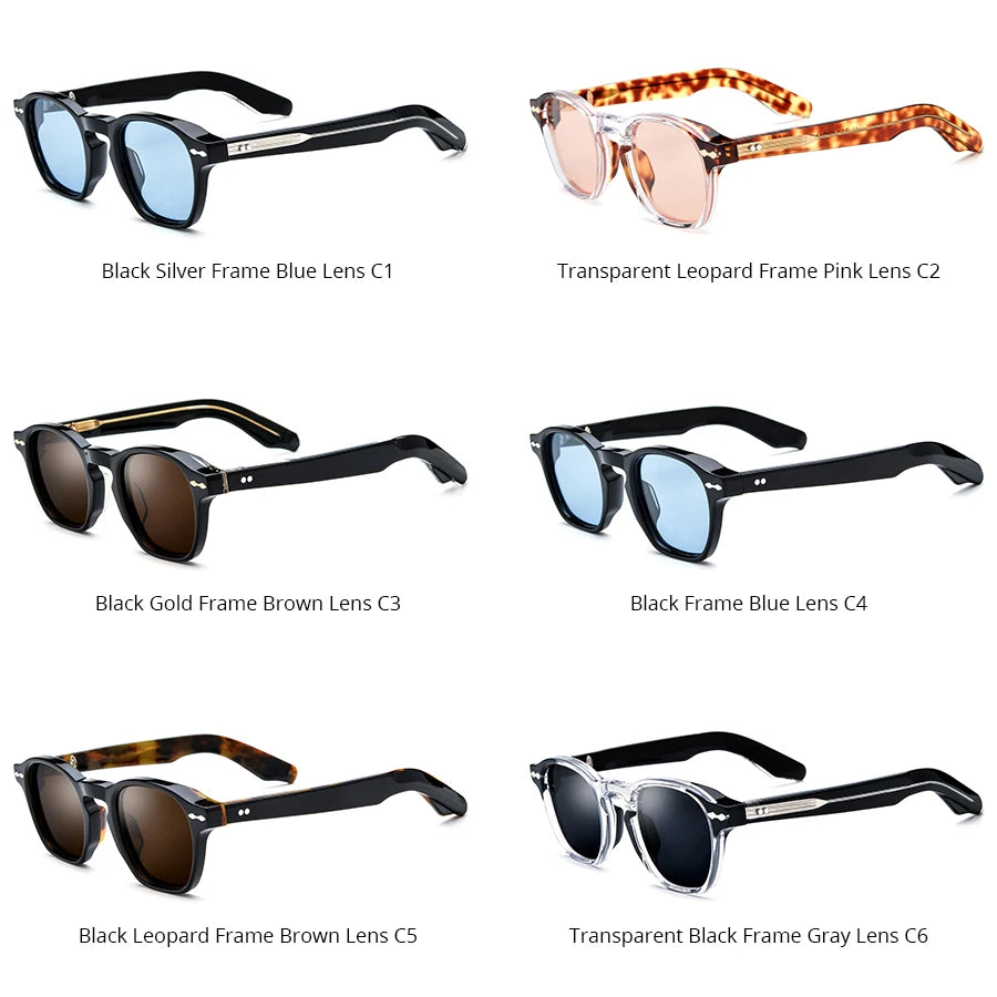 Acetate Polarized Sun Glasses Women Brand Designer