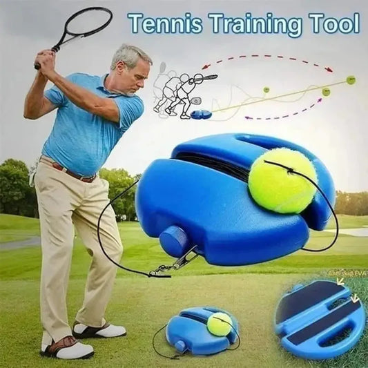 Professional Tennis Training Aids Bases With Elastic Rope Ball