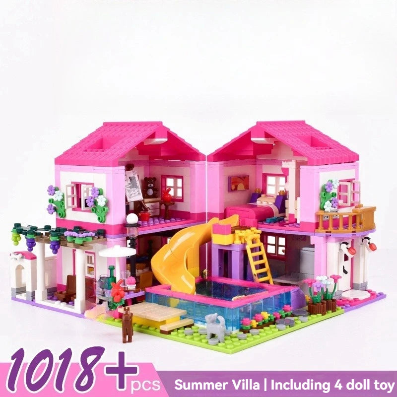 Friends City Series House Summer Holiday Villa Castle