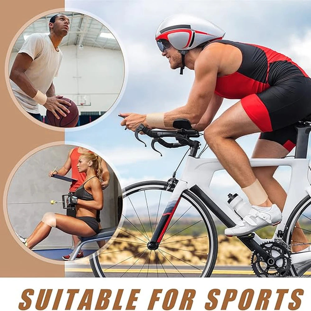 3Roll Self Adhesive Bandage Wrap Cohesive Wrap for All Sports
