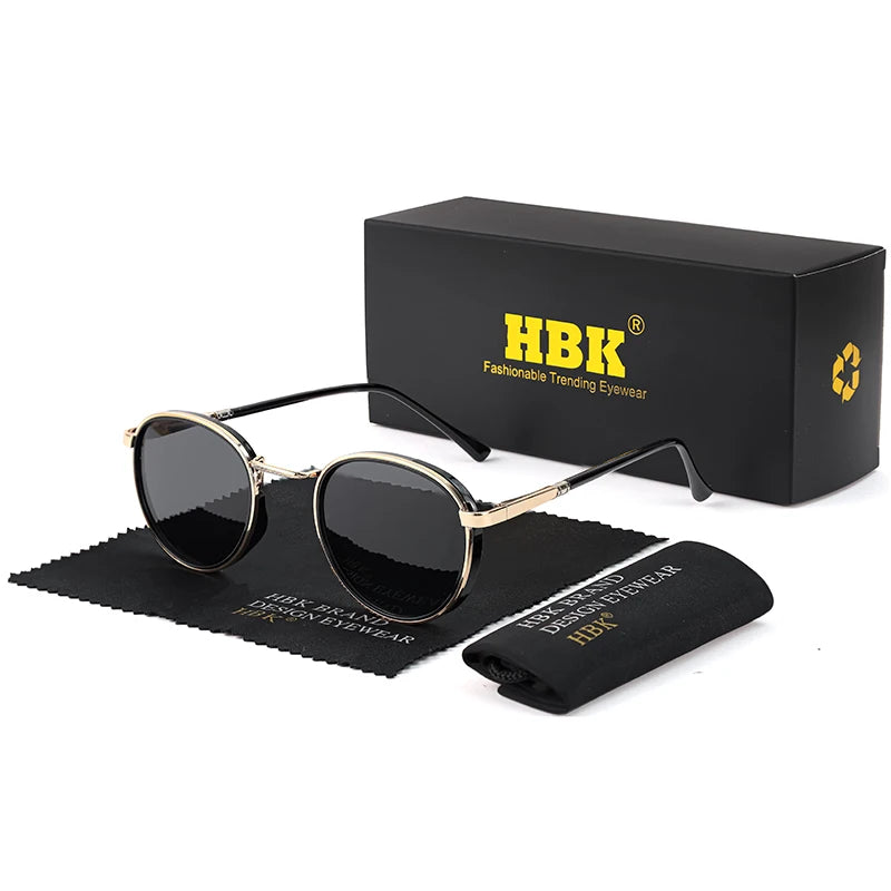 HBK Trendy and Avant-Garde Men's Polarized Sunglasses