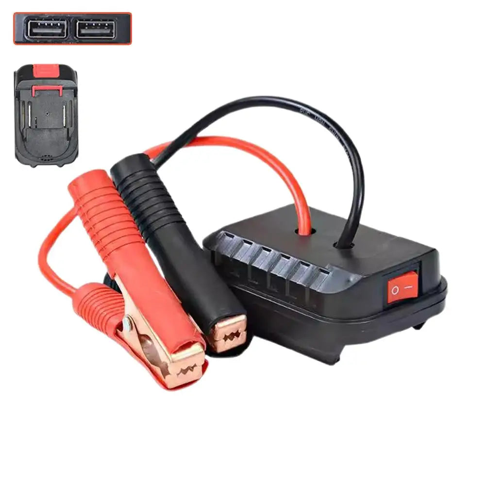 Car Lithium Battery Converter Charger Clip