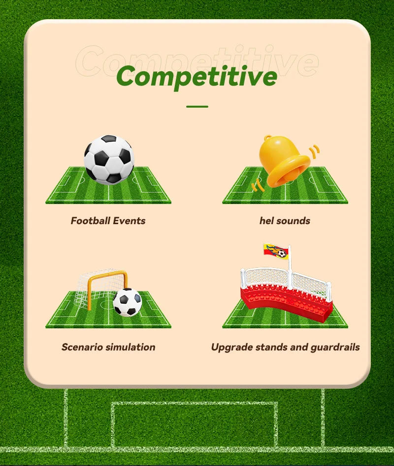Tabletop Soccer Board Games Toy Outdoor Indoor Portable Multigame