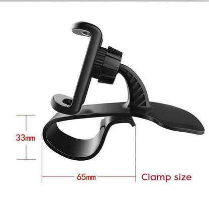 Universal Car Phone Holder Stand Dashboard Car Clip Mount