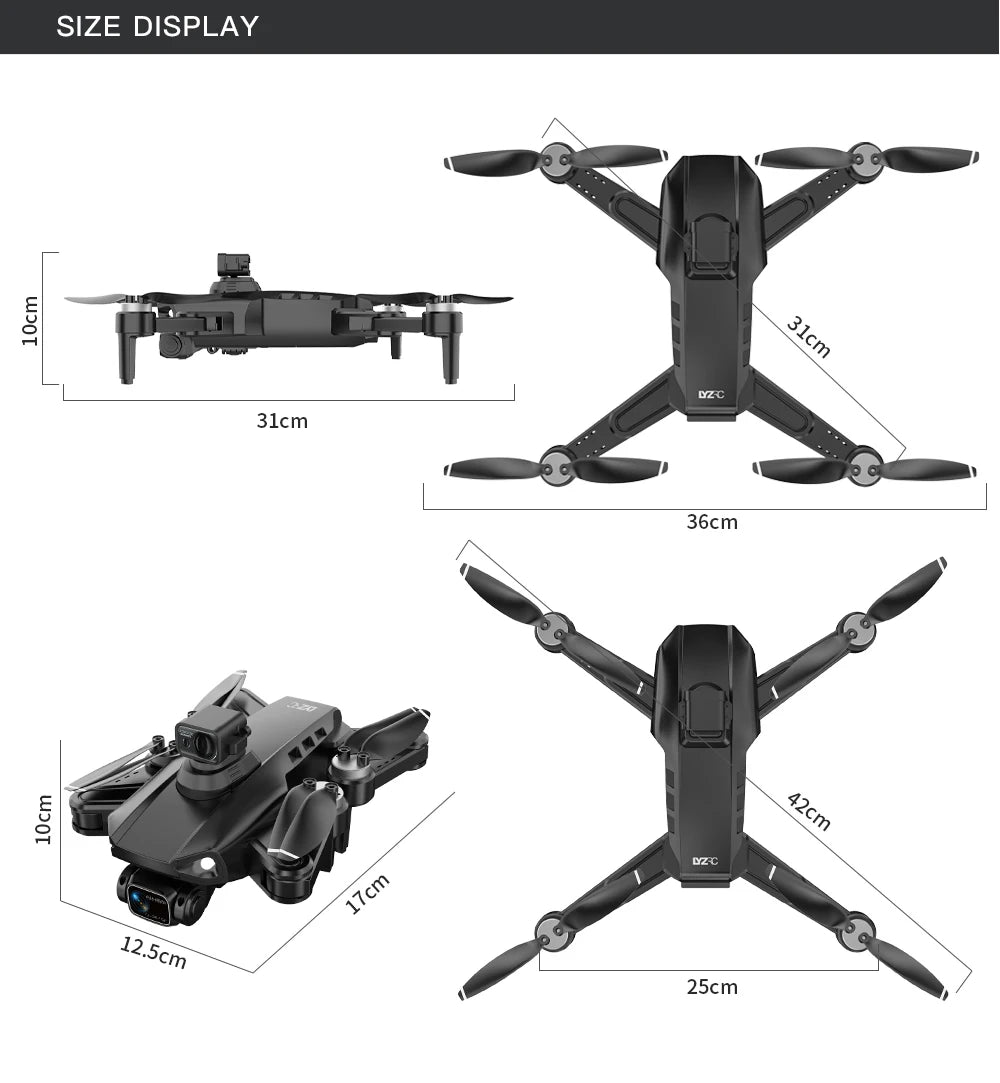 L900 Pro SE MAX GPS Drone 4K Professional Dual HD Camera