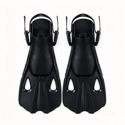 Snorkel Fins Swim Flippers Short Diving Frog Shoes Duck Webs
