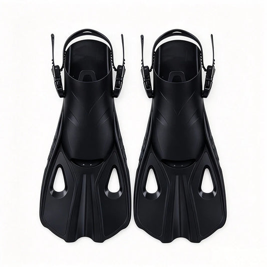 Snorkel Fins Swim Flippers Short Diving Frog Shoes Duck Webs