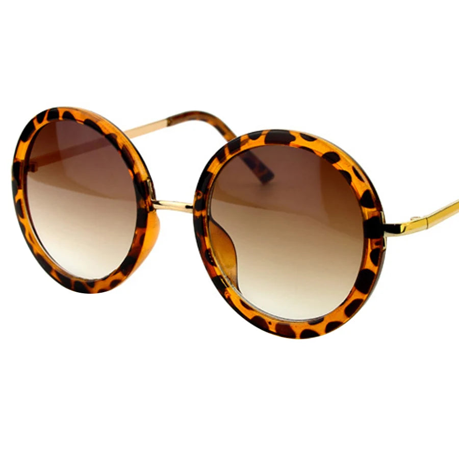 Sunglasses Women Men Round New Luxury Brand Design