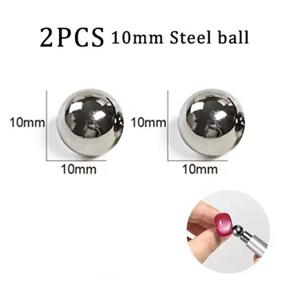 3 In 1 Dual Headed Cat Eye Nail Art Magnetic Stick