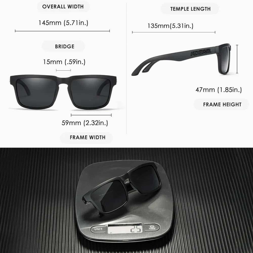 Kdeam Polarized Sunglasses for Men Women Eyewear