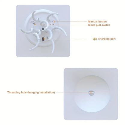 Bionic Jellyfish Night Light USB Rechargeable
