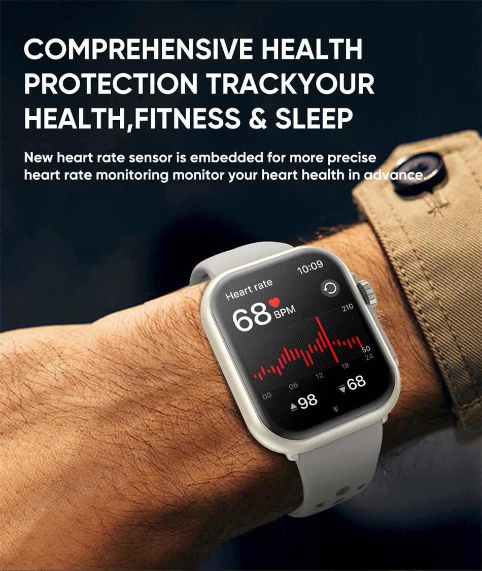 Watch Ultra 2 SE Men Women 1000mAh AMOLED Heart Rate
