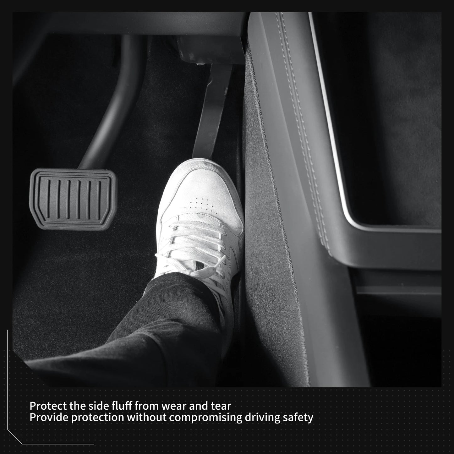 Car Central Control Side Anti Kick Pad Air Outlet