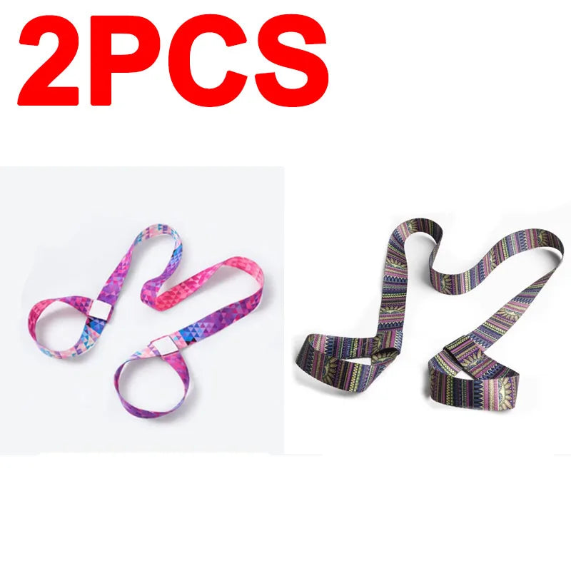 New Yoga Mat Strap for Yoga Stretching Band Elastic Bands