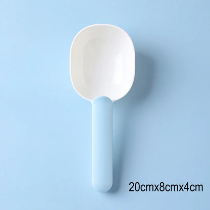 Pet Food Shovel with Sealing Bag Clip Spoon Multifunction