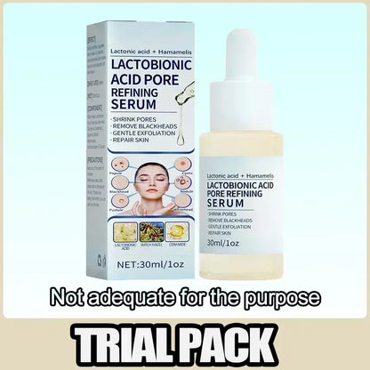 Lactobionic Acid Pore Shrink Serum Hyaluronic Face Moisturizing