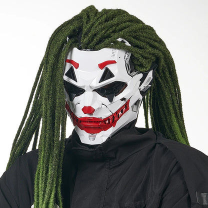 Cyberpunk Masks Braids 2d Cosplay Resin Custom