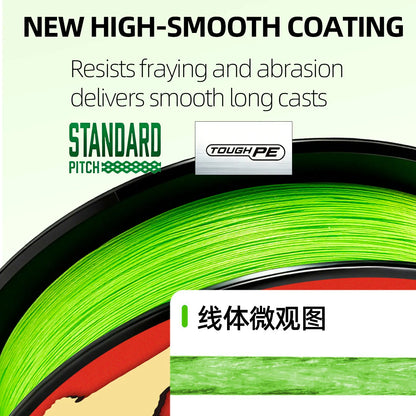 Original X8DAIWA-J Braided Expedition 8 strands Fishing Line