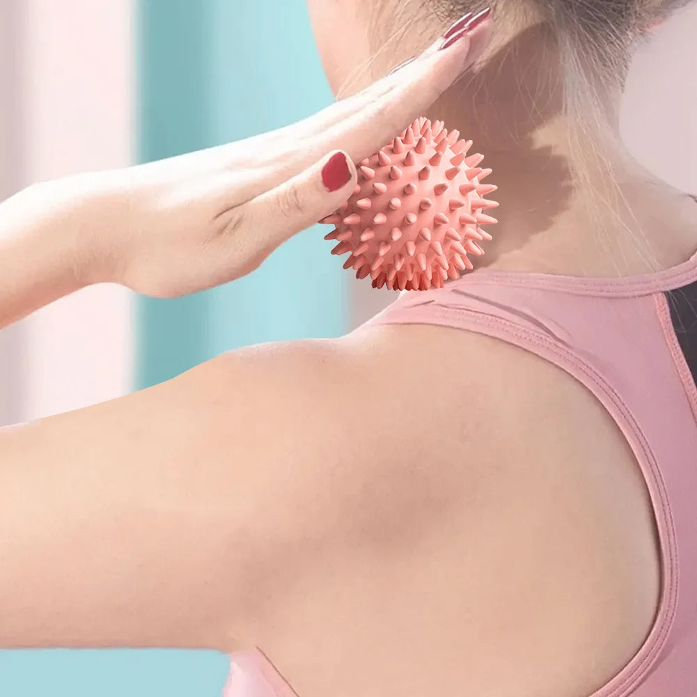 Foot Massage Ball With Spikes Pilates Yoga Sports Fitness