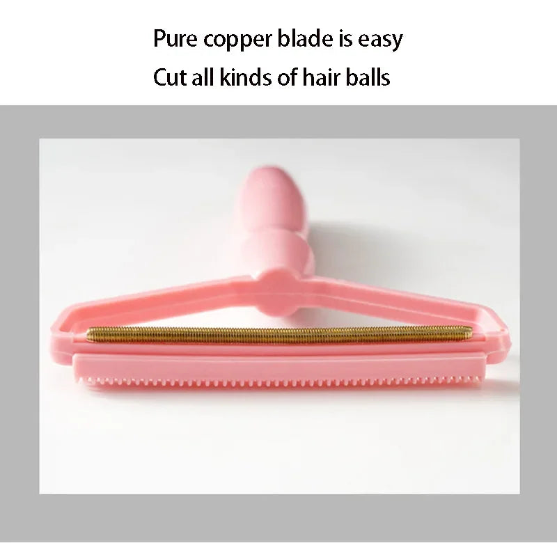 Lint remover pellet scraper for clothes pet hair cleaning roller
