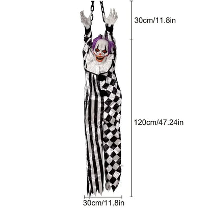 Halloween Decoration Hanging Pumpkin Head Scream